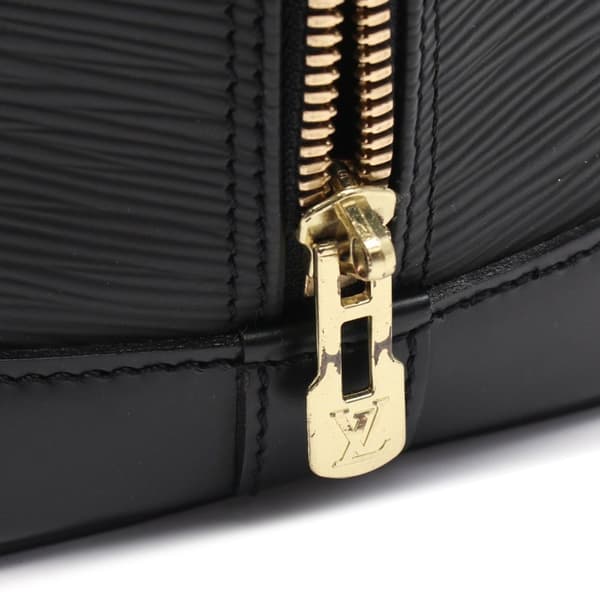Pre-owned Louis Vuitton Epi Alma PM Black