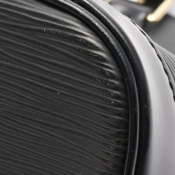 Pre-owned Louis Vuitton Epi Alma PM Black