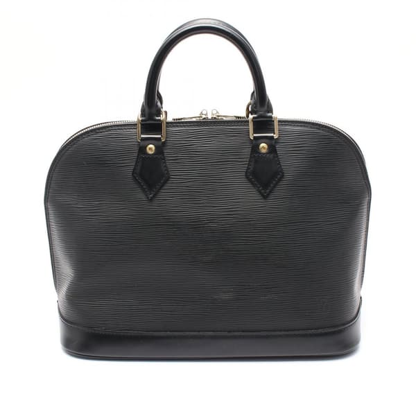 Pre-owned Louis Vuitton Epi Alma PM Black