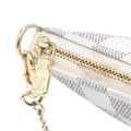 Miniatyrbilde 7 av 8: Pre-owned Louis Vuitton Damier Azur Mini Pochette Accessoires White
