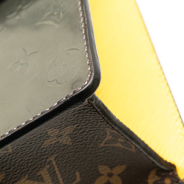 Pre-owned Louis Vuitton Monogram Vernis Spring Street Silver