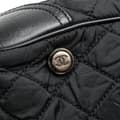 Pikkukuva 9 / 10: Pre-owned Chanel Paris New York Quilted Nylon Duffle Handbag Black