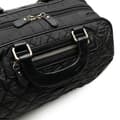 Pikkukuva 10 / 10: Pre-owned Chanel Paris New York Quilted Nylon Duffle Handbag Black