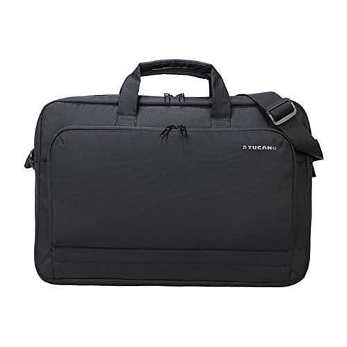 TUCANO BORSA COMPATTA E SOTTILE PER I LAPTOP 17" E I MACBOOK PRO 16" TASCA INTERNA PER BABLET E IPAD SVART