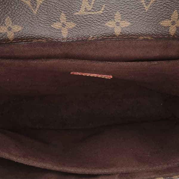Pre-owned Louis Vuitton Monogram Pochette Metis Brown