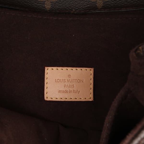 Pre-owned Louis Vuitton Monogram Pochette Metis Brown