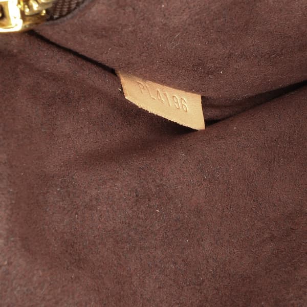 Pre-owned Louis Vuitton Monogram Pochette Metis Brown