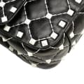 Miniatyrbillede 8 af 9: Pre-owned Valentino Small Lambskin Free Rockstud Spike Satchel Black