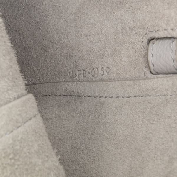 Pre-owned Celine Nano Grained Calfskin Belt Bag Gray