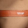 Miniatyrbild 5 av 8: Pre-owned Hermès Toile and Negonda Garden Party 30 Orange