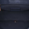 Miniatyrbillede 4 af 8: Pre-owned Chanel Chevron Sheepskin Stitched Chain Top Handle Flap Black