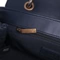 Miniatyrbillede 6 af 8: Pre-owned Chanel Chevron Sheepskin Stitched Chain Top Handle Flap Black