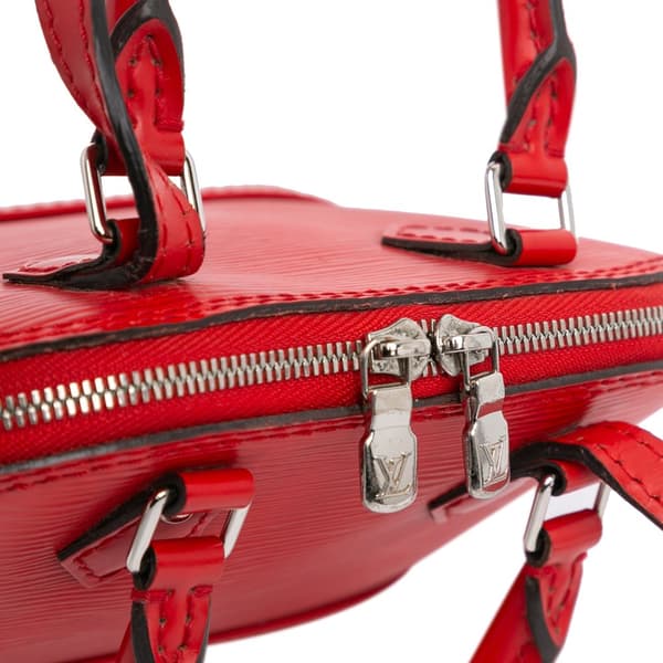 Pre-owned Louis Vuitton Epi Alma BB Red