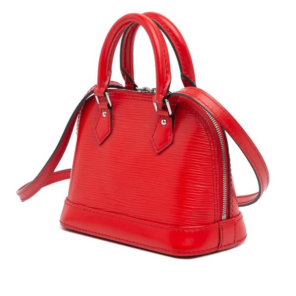 Pre-owned Louis Vuitton Epi Alma BB Red