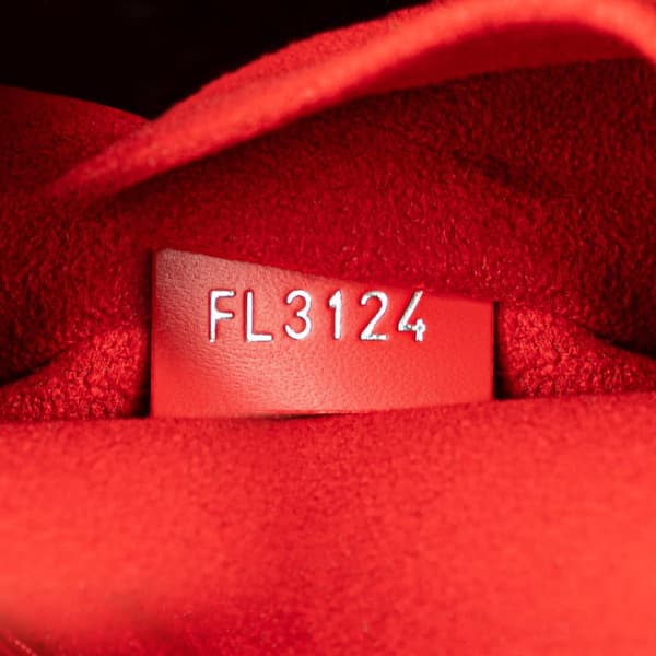 Pre-owned Louis Vuitton Epi Marly MM Red