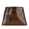 Pikkukuva 1 / 9: Pre-owned Fendi Zucca Coated Canvas Peekaboo Defender Handbag Brown