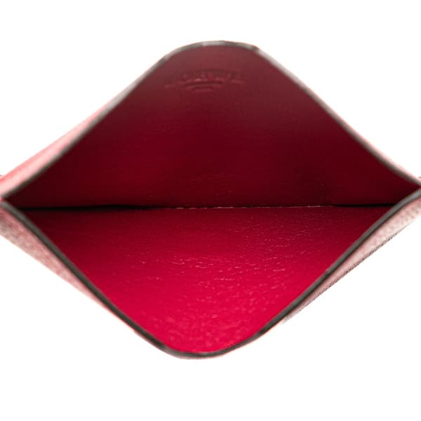 Pre-owned LOEWE Tricolor Leather Amazona 36 Red