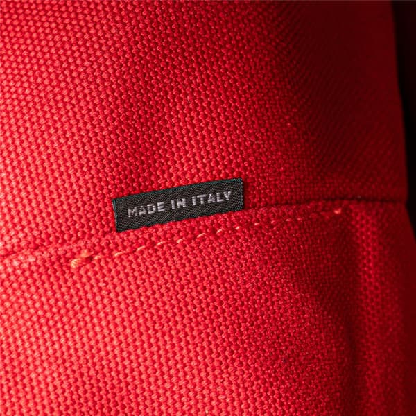 Pre-owned Prada Small Canvas Canapa Logo Satchel Red
