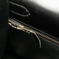 Miniatyrbilde 7 av 10: Pre-owned Hermès Box Calf Kelly Sellier 32 Black
