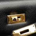 Miniatyrbilde 9 av 10: Pre-owned Hermès Box Calf Kelly Sellier 32 Black