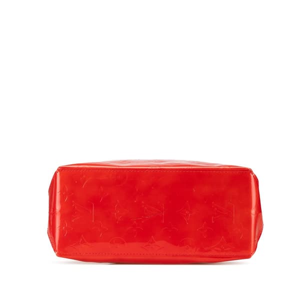 Pre-owned Louis Vuitton Monogram Vernis Reade PM Red