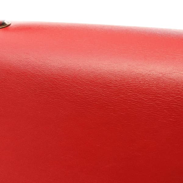 Pre-owned Chanel Medium Calfskin Coco Curve Flap Red