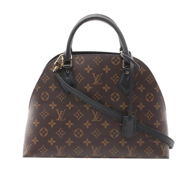 Pre-owned Louis Vuitton Monogram Alma Bnb  Brown