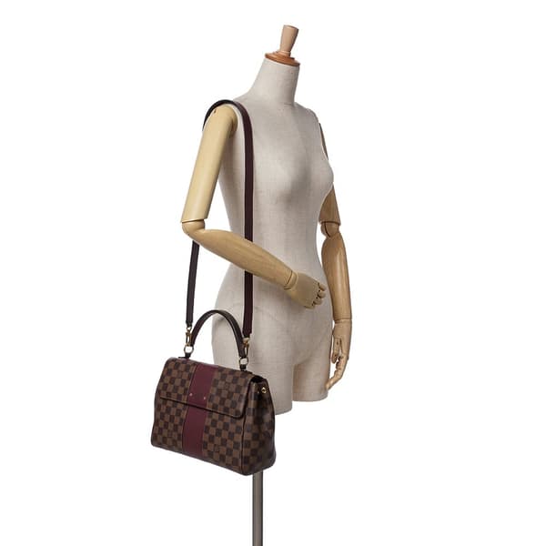 Pre-owned Louis Vuitton Damier Ebene Bond Street Brown