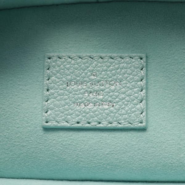 Pre-owned Louis Vuitton Monogram Empreinte Micro Vanity Green