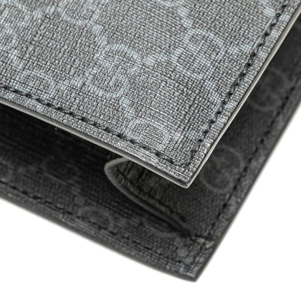 Pre-owned Gucci GG Supreme Convertible Soft Tote Black