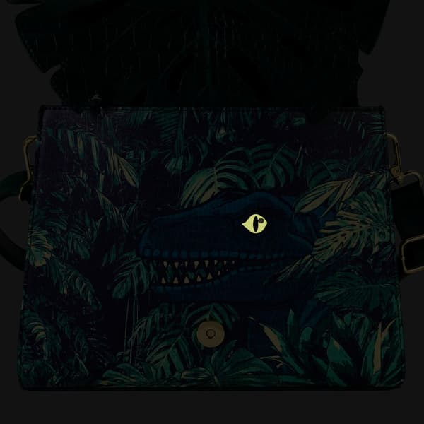 Loungefly Jurassic World Velociraptor shoulder bag