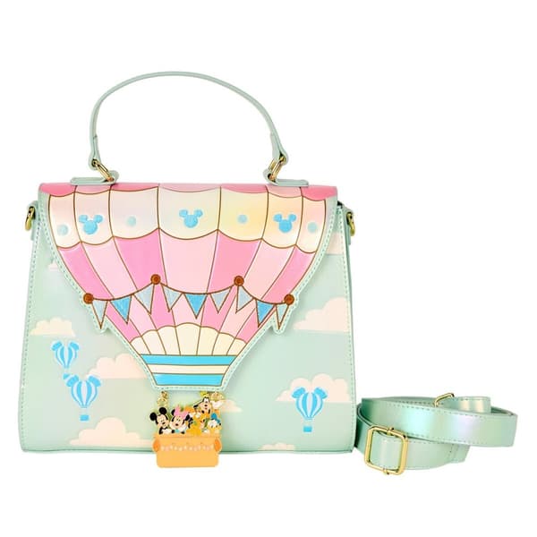 Loungefly Disney Mickey & Friends Hot Air Balloon shoulder bag