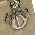 Miniatyrbillede 7 af 9: Pre-owned Dior Medium Patent Cannage Lady Dior Brown