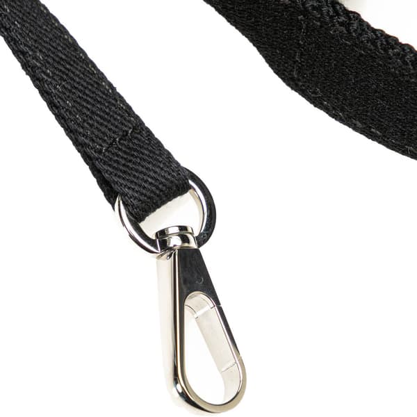 Pre-owned Hermès Toile and Swift Valparaiso Long PM Black
