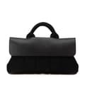 Pikkukuva 1 / 3: Pre-owned Hermès Toile and Swift Valparaiso Long PM Black