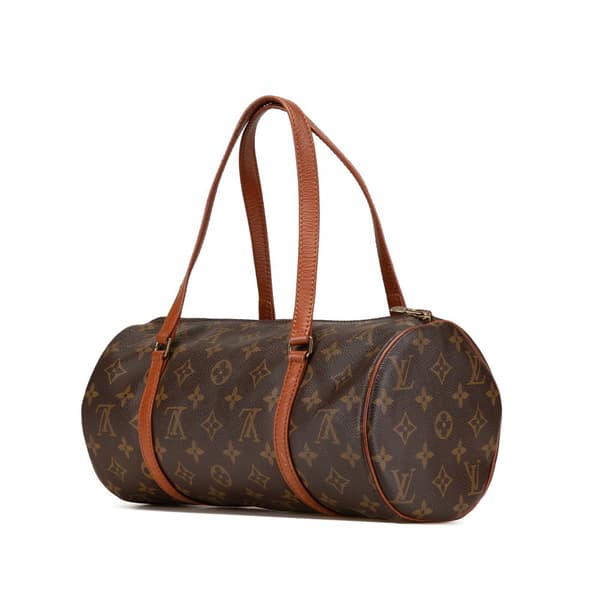 Pre-owned Louis Vuitton Monogram Papillon 30 Brown