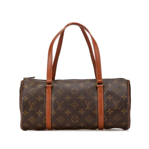 Pre-owned Louis Vuitton Monogram Papillon 30 Brown