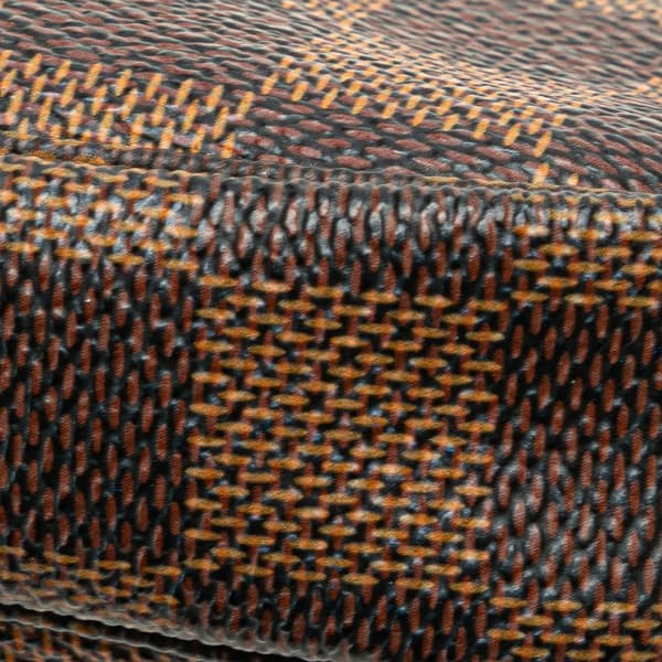 Pre-owned Louis Vuitton Damier Ebene Mini Pochette Accessoires Brown