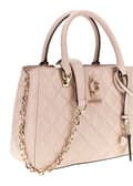 Miniatyrbild 3 av 4: GUESS Handväska i lax för kvinnor - Bessey Lyxig Satchel Sand 290546