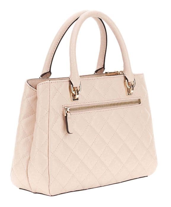 GUESS Handväska i lax för kvinnor - Bessey Lyxig Satchel Sand 290546
