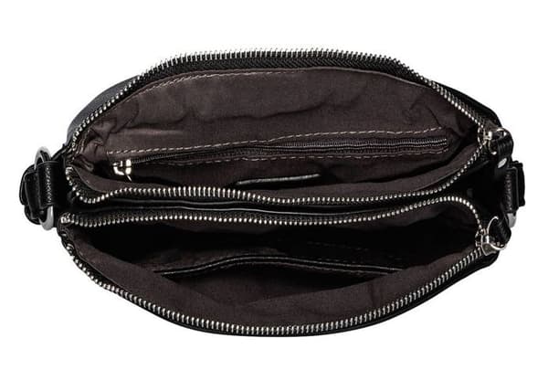 TOM TAILOR svart crossbody-axelväska för kvinnor - Roma Crossbag S 90494