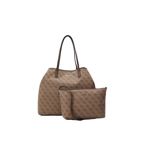 Sac cabas 2 i 1 i PU-läder Eco Victtoria - Guess jeans.