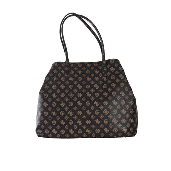 Sac cabas 2 i 1 i PU-läder Eco Victtoria - Guess jeans.