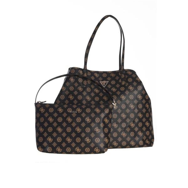 Sac cabas 2 i 1 i PU-läder Eco Victtoria - Guess jeans.