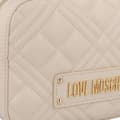 Miniatyrbild 4 av 4: Sidelångt bag från Love Moschino - Quiltad modell - Färg elfenben - Matelasserad - 20 cm