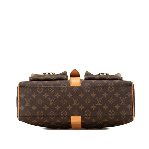 Pre-owned Louis Vuitton Monogram Manhattan GM Brown