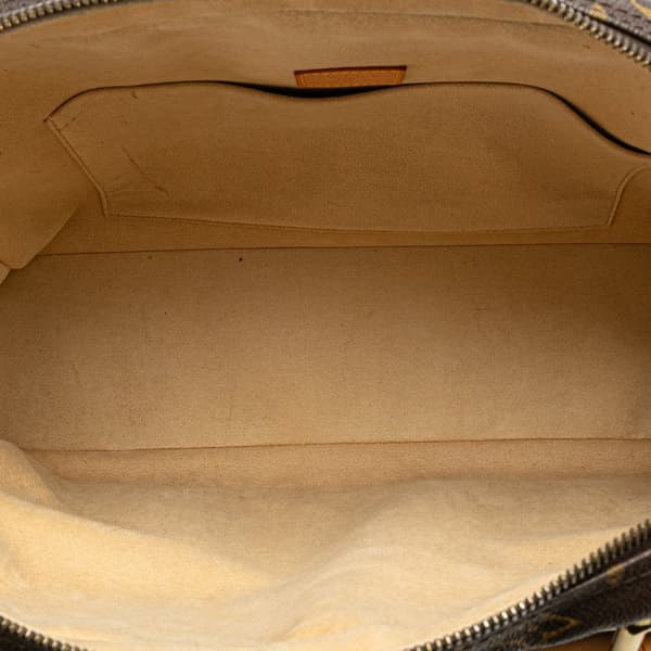 Pre-owned Louis Vuitton Monogram Manhattan GM Brown