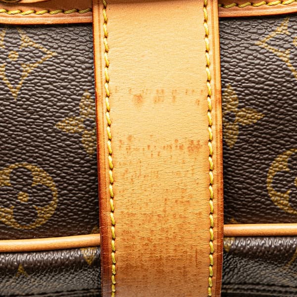 Pre-owned Louis Vuitton Monogram Manhattan GM Brown
