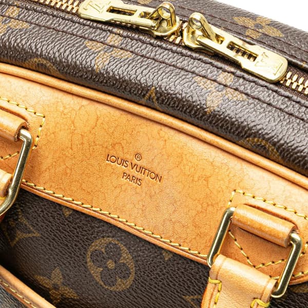 Pre-owned Louis Vuitton Monogram Trouville Brown