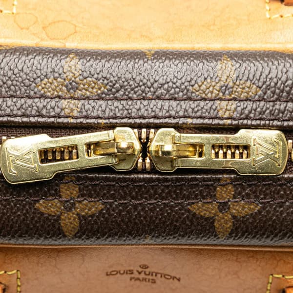 Pre-owned Louis Vuitton Monogram Trouville Brown